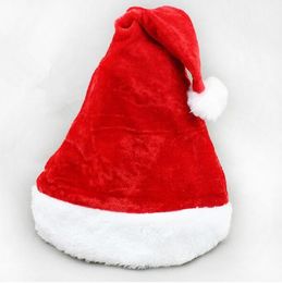 christ mas hat Santa Claus' hat Children/adult Christmas accessory decoration High-grade Santa Claus hat Cute adults CH011