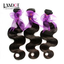 Peruvian Virgin Hair Body Wave With Closure 7A Unprocessed Human Hair Weaves 3 Bundles And 1Pcs Top Lace Closures Natural Black Extensions