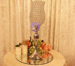 Popular Artifical gold color Flower Metal Vase wedding decoration wedding centerpiece &Party&Home&Venue