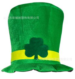 Irish festival party green hat YIWU factory wholesale greeLipan- St Patrick's Day hat Factory Irish hat