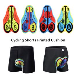 5D Silica Gel Pad Breathable Cycling Shorts Cushion Bicycle Mountain MTB Riding Base Cushion Outdoor Biking Underwear