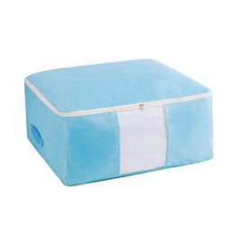 Large Storage Oxford Cloth Clothes Quilt Blanket Duvet Laundry Pillows Clothing Compact Home Storage Bag Case Zipped Organizer