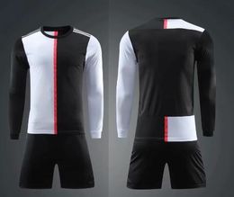 Design long sleeve 2020 sports Customised Soccer Jersey With Shorts wear football Training sets gym wear yakuda fitness Uniforms cheap