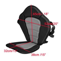 Thick Single Adjustable Padded Ocean Kayak Seat Canoe Backrest Cushion Fishing Boat Sit-on-top Kayak Accessories Handy189z