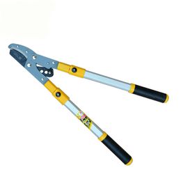 Manganese Steel Hedge Shears Branch Trimmer Extensible Garden Tools Pruning Loppers Garden Scissors