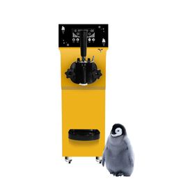 Low-cost sale of fully automatic single-head soft ice cream machine stainless steel soft ice cream machine with imported compressor