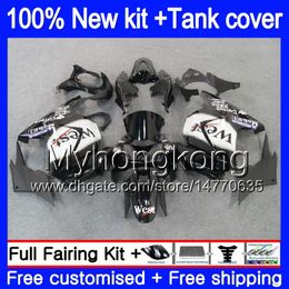 +Tank For KAWASAKI EX-250 ZX-250R EX250R ZX250R EX250 Black west 201MY.73 EX 250 ZX 250R 08 09 10 11 12 2008 2009 2010 2011 2012 Fairing