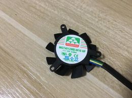 MGT4012MB-W10 HF 12V 0.09A Four-wire PWM Double Ball Display Card Fan