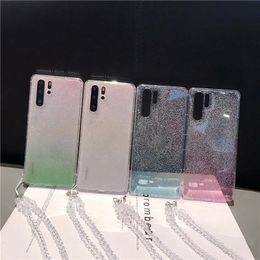 Starry sky silver foil phone case for Huawei MATE30 NOVA5I gradient Colour phone case P30PRO simple