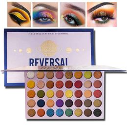 Beauty Glazed Eye Shadow Palette 40 Colors Makeup Eyeshadow Glitter Nude Shimmer Matte Eyeshadow High Pigmented Reversal Planet Palette HOT Brand Cosmetics