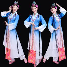 Woman Long Sleeves Dance Costumes National Beijing Opera Chinese Classical stage wear Hanfu Carnival fancy Dress Ancient Fairy Cosplay