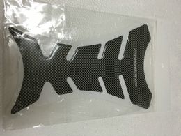 2 pcs per lot Reflective CARBON Fibre Protector tank pads for all kinds of Motorcycle Fairings universal MT01