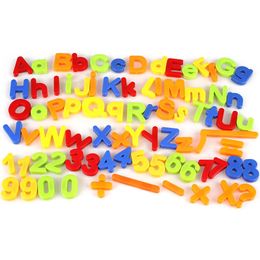 Kids Magnetic Alphabet Letter Maths Number Symbol Fridge Magnets Gift 80Pcs