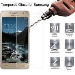 samsung mobile phones j7 UK - 500pcs Mobile Phone Tempered Glass For Samsung A6S J2 J4 ON6 A9 Star J4 J6 J8 J7 Prime2 DUO Llite Screen Protector DHL
