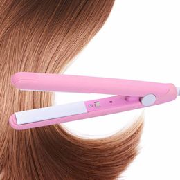 Mini Size Travel Hair Straighteners For Short And Thin Hair Small Ceramic Straighteners Portable