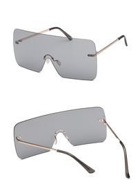 Brand New One Piece Sunglasses Women men Luxury Europe Popular Ins Sun glasses lunettes de sol femme #4179