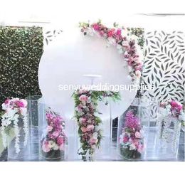 New style Elegant events decoration wedding pillar wedding walkway stand for wedding stage backgroup decoration senyu0203