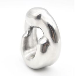 Male Scrotum Pendant Penis Ring Stainless Steel Cock Ring For Men T8754