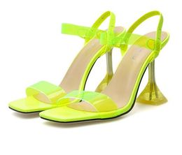 Tacones De Sandalias Amarillas Oferta Online | DHgate.com