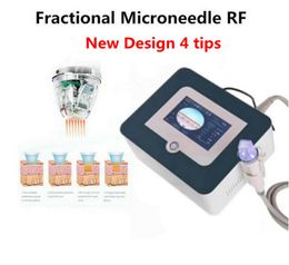 Professional Fractional RF Microneedle Machine Face Care Gold Micro Needle Rollar Acne Scar Stretch Mark Removal Treatment Skin Anti Aging salon spa