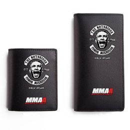 Conor McGregor UFC Collection PU Wallet Mouth Cannon PU Wallet for Students Adults
