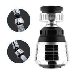 360-Degree Swivel Kitchen Sink faucet Aerator with 2 Function Swivel Sprayer for Kitchen, Bathroom Faucet (Chrome)