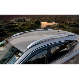 For Mazda CX-5 CX5 2012 2013 2014 2015 2016 Sliver Side Bars Rails Roof Rack