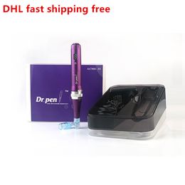 Ultima X5 Dr.pen Auto Microneedle System Derma Pen 5 Speed Control with 2 Needle Cartridges Electric Dermapen DRpen X5-C