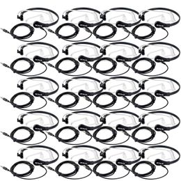 20X1 Pin 3.5mm Phone Throat MIC Earpiece Covert Air Tube Earpiece For HTC Mobile