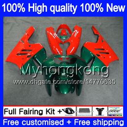 Body For KAWASAKI ZX900 900 CC 9 R 94 97 1994 1995 1996 1997 221MY.21 Red green ZX 900 ZX 9R 900CC ZX-9R ZX9R 94 95 96 97 Fairings