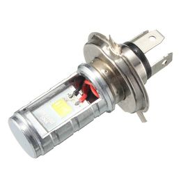 H4 12V-80V Motorcycle 6500K LED HiLo Beam Headlights Front Light Bulb Headlamp