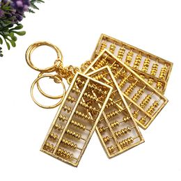 Manufacturer abacus key-button alloy 8 small abacus couple key-button craft gifts wholesale Keychains