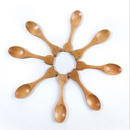 Lacker Chinese cherry scoop Creative cartoon animal model wooden spoon Children's Tableware Dessert Coffee Stirring Spoons