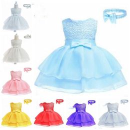 Baby Clothes Ceremonies Wedding Dress Party Ball Gown Princess Dresses Bridesmaid Pageant Dress Formal Dance Dress Stage Vestidos CZYQ4612