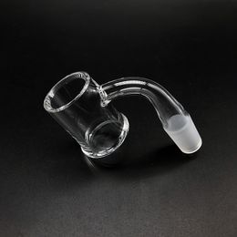 3mm Wall Bevelled Edge Evan Shore Quartz Banger 25mmOD XL 10mm 14mm 18mm Male Female 45&90 Quartz Banger Nails For Glass Water Bongs