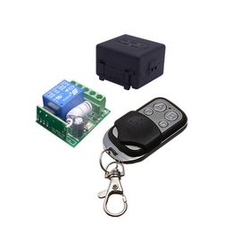 50pcs 433Mhz Universal Wireless Remote Control Switch DC12V 10A 1CH relay Receiver Module with RF Remote