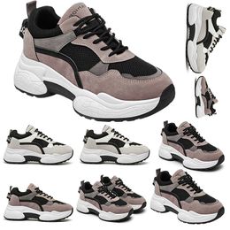 Women Shoes newGym Running Jogging top Triple Grey Black Browm White Mesh Comfortable Breathable Trainer Designer Sneakers Size 35-40
