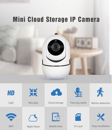 -2020 neue Smart Camera 1080P Wifi 2.0mp Wireless IP Network Human Auto Track Telefonansicht Überwachungskamera Home Wifi Handyüberwachung