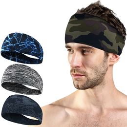 Sport Sweat Headband Elastisches Schweißband für Männer und Frauen Yoga Hair Bands Kopf Sweat Bands Gym Sport Sports