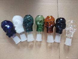 New Colour bones bubble head , Wholesale Glass Bongs Accessories, Glass Water Pipe Smoking