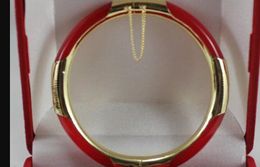 necklace 912+++Beautiful Red Bangle Bracelet
