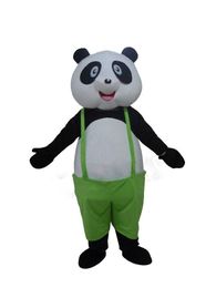 2019 factory hot Cute Panda Mascot Costume Kungfu Panda Costume Christmas Birthday Party Fancy Dress