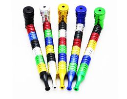 New Creative Thread Pipe Individual Multi-color Removable Straight-rod Metal Pipe