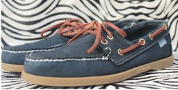 Venda quente-2019 homens da moda camurça top sider loafers barco shoes mens azul camurça barco mocassins artesanais sapatos de couro sapatos casuais tamanho grande n106