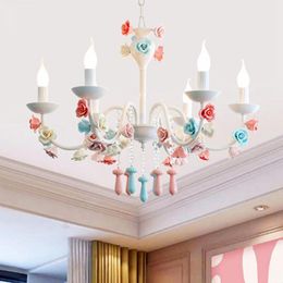 Pink or white rustic crystal beads chandelier lantern bedroom child real princess Tiffany Pendants Home Lighting Indoor Lamp Pink or white rustic crystal beads chandelier lantern bedroom child real princess Tiffany Pendants Home Lighting Indoor Lamp