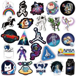 Astronaut Space Exploration Stickers Trolley Case Skateboard Notebook Stickers