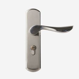 Lock Have Indoor Stainless Steel Panel Hand Hold Hand Double Tongue Lock Suit Hotel Hardware Lock