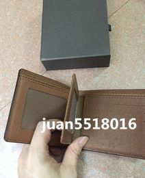 With Box Mens Luxury Designer Brand Wallet 2018 New Men's Leather With Wallets For Men Purse Wallet Men Wallet