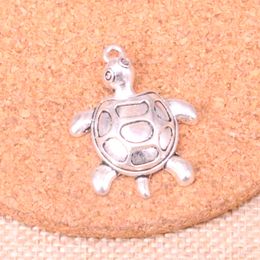 21pcs Charms tortoise turtle sea 34*26mm Antique Making pendant fit,Vintage Tibetan Silver,DIY Handmade Jewellery