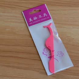 Dropshipping Magnetic Eyelash Curler Eyelashes Extension Applicator Women Forceps Tools Makeup Beauty Tool candy color